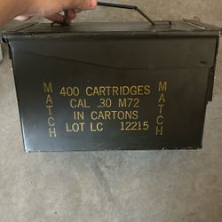 Army Ammo Tin 