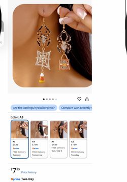 Halloween earrings