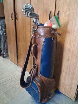 Golf irons+bag