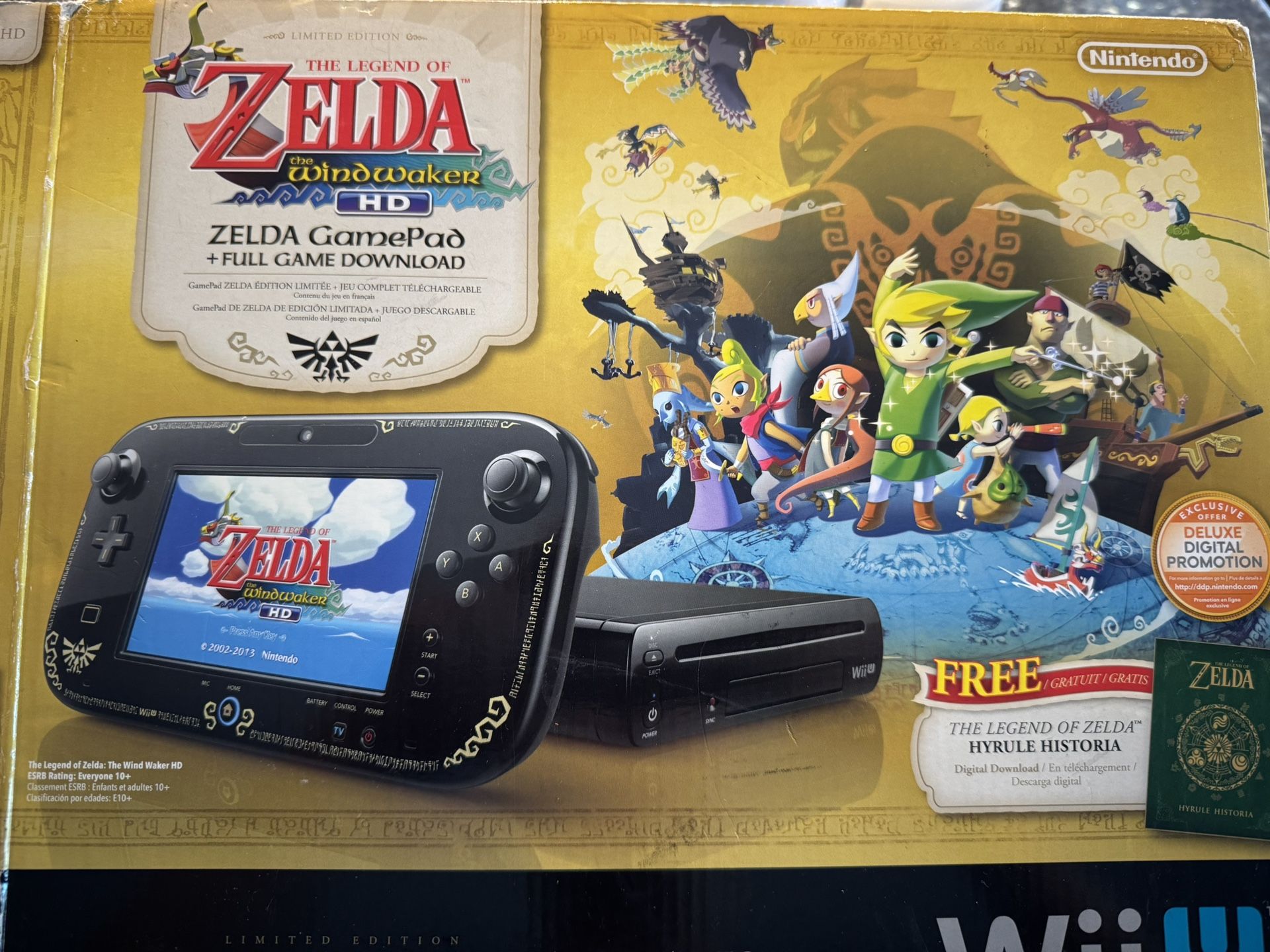 The Legend of Zelda : The Wind Waker (HD Deluxe Set) for Nintendo Wii U