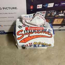 Supreme Logos Hoodie