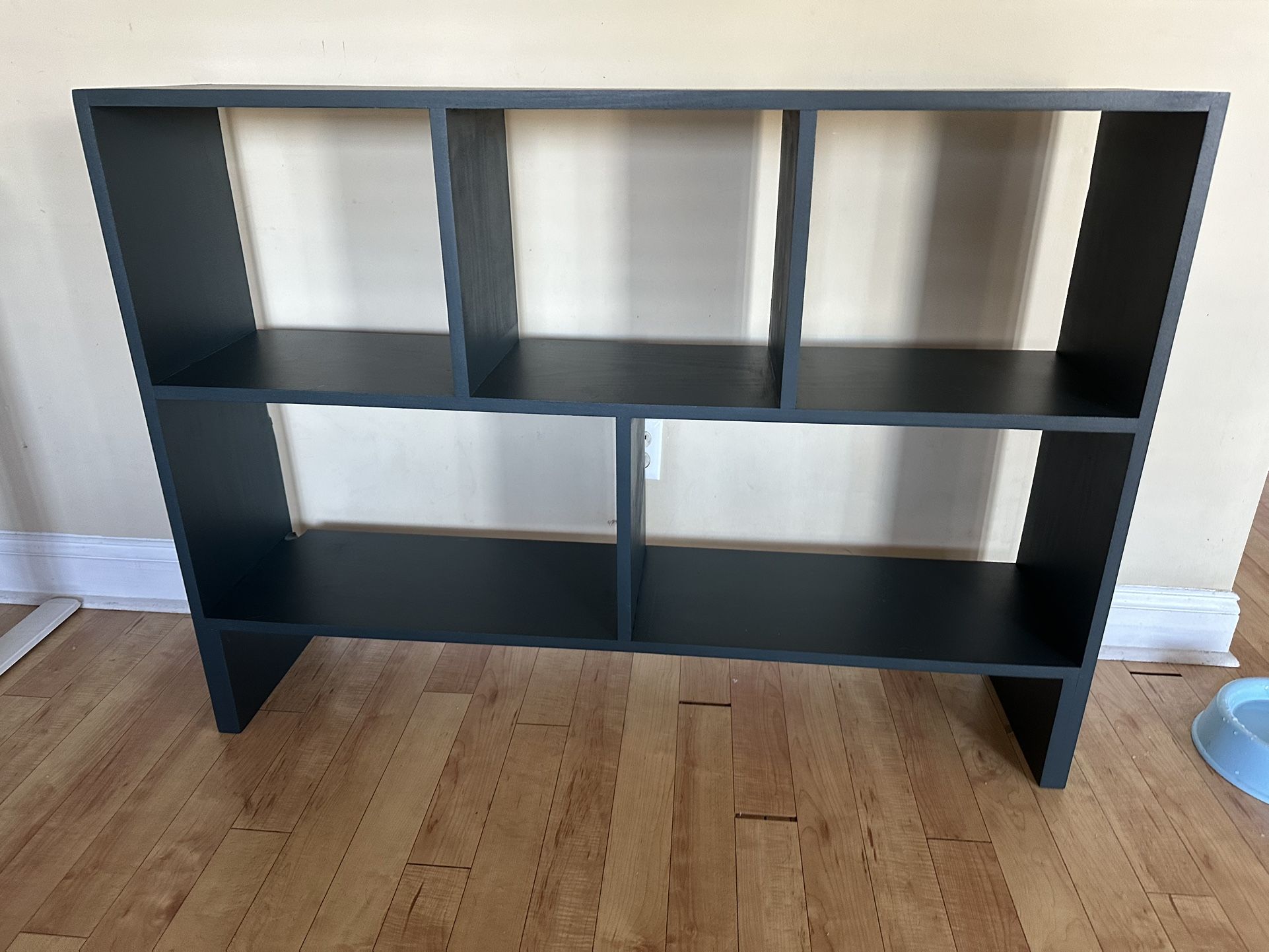 Modern wood console Table