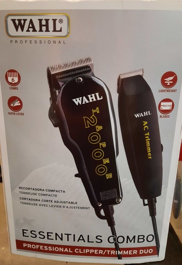 Wahl Clippers And Trimmer Combo 