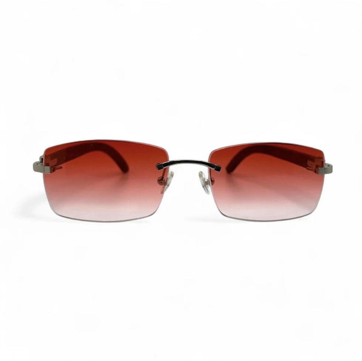 Cartier wood sunglasses w/ Cart 1 lenses