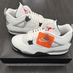 Jordan 4 “white cement” sz 11 $260