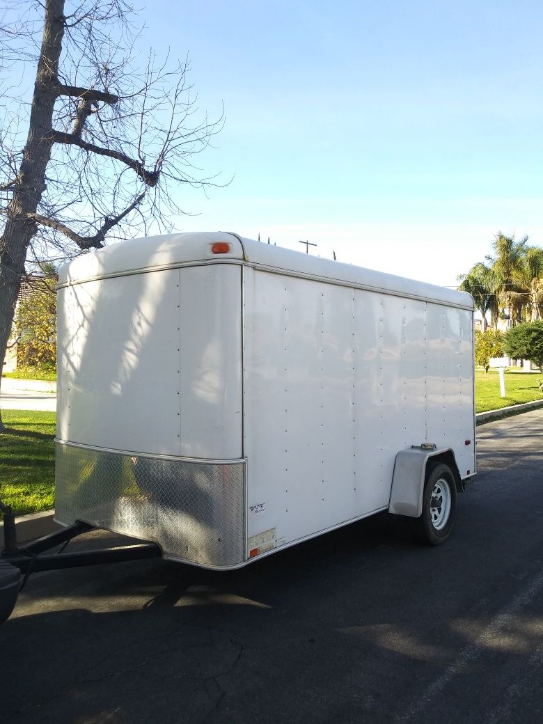 TRAILER BOX COMES WITH RAMP AND SIDE DOOR