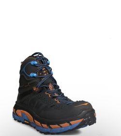 HOKA ONE ONE MENS TOR ULTRA HI WP MENS ANTHRACITE/CLOWNFISH