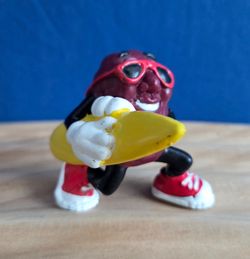 Vintage 1988 California Raisins 2" pvc figurine