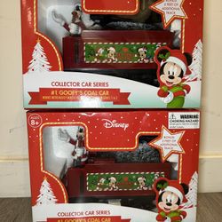 Disney Goofy’s Coal Car Train Collector Car Series Bundle