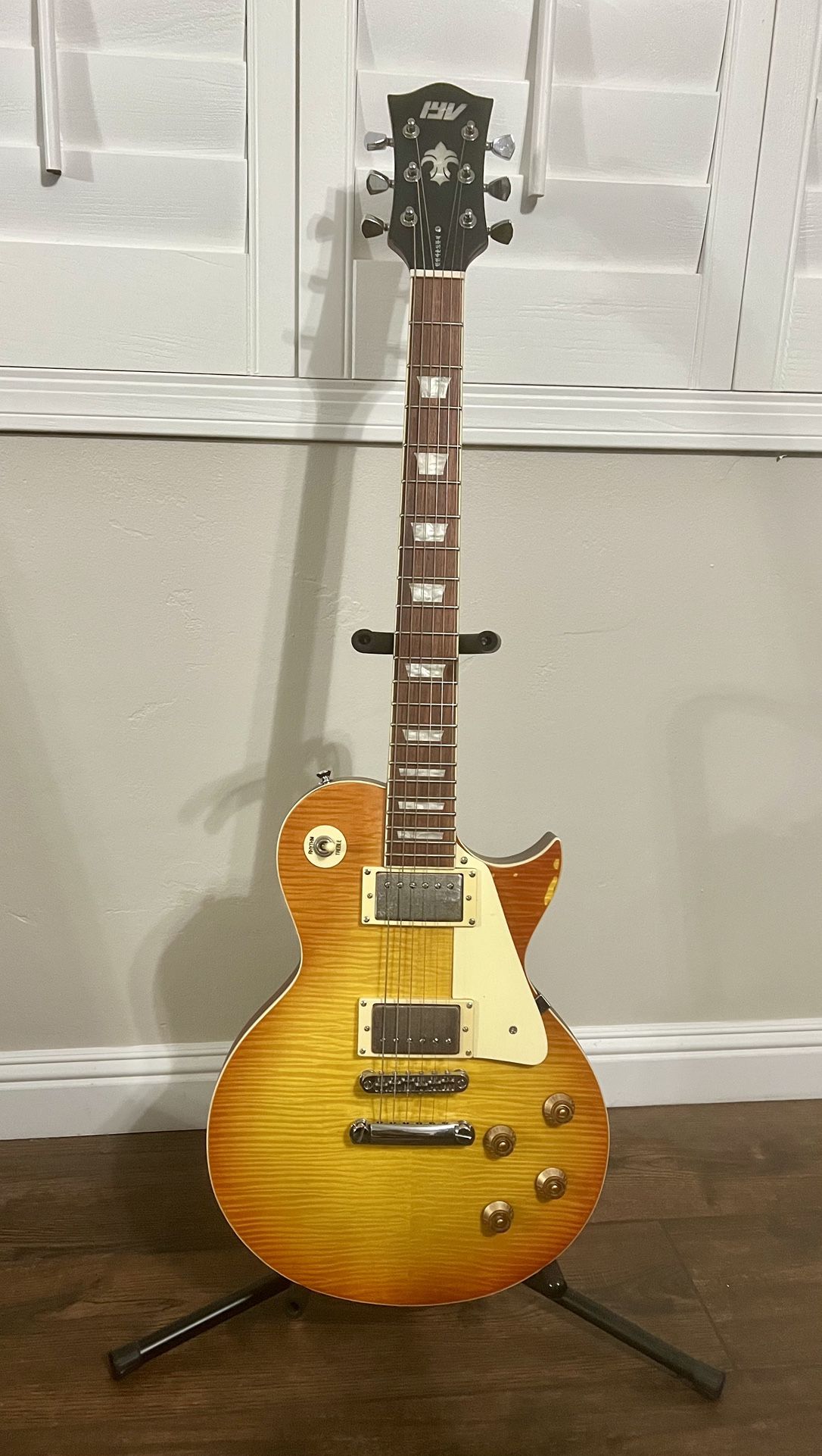 IYV LP Les Paul Style Electric Guitar Relic Reliced 