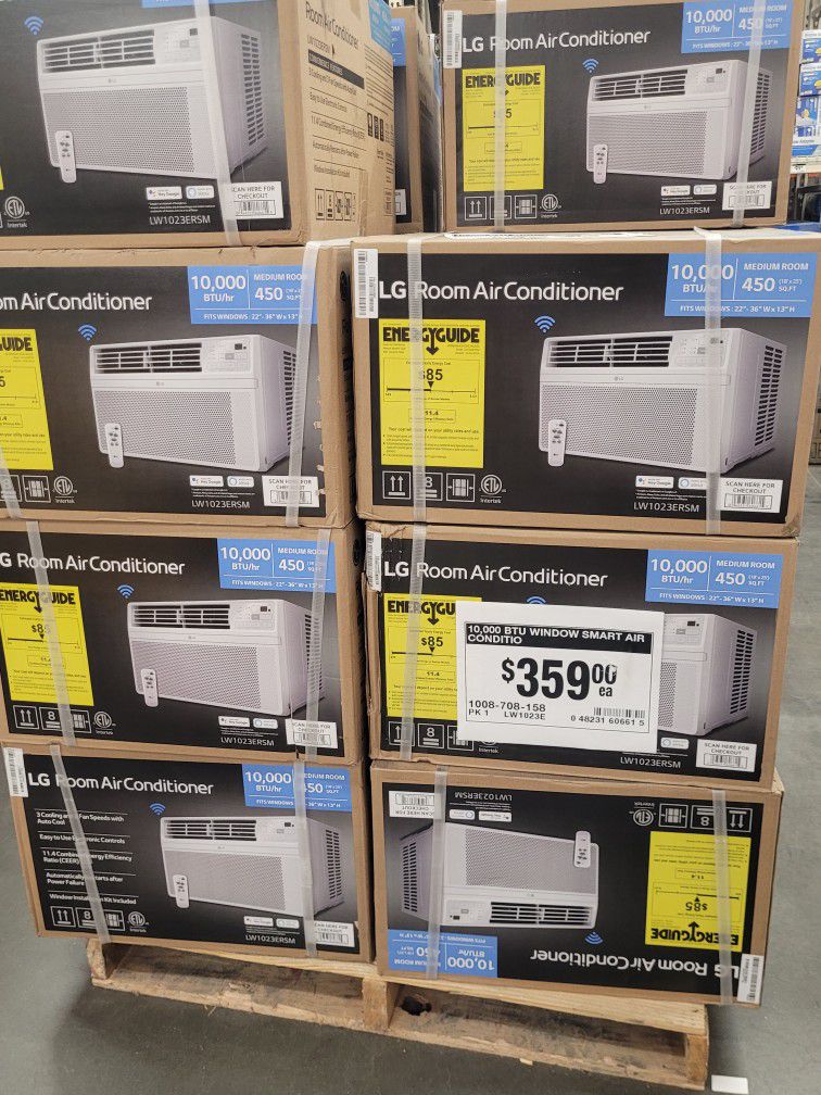 Lg Air Conditioners 10,000 Btus New