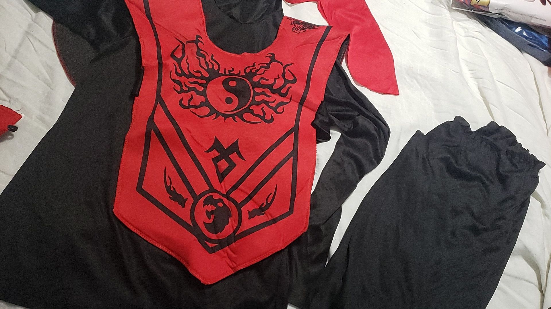 Ninja costume XL boys Halloween