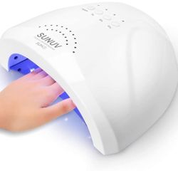 Brand: SUNUV UV LED Nail Lamp, SUNUV Gel Nail Light for Nail Polish 48W UV Dryer with 3 Timers SUNone. Brand new. Never been used. Still in the box.  