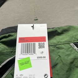 Off white x jordan track jacket