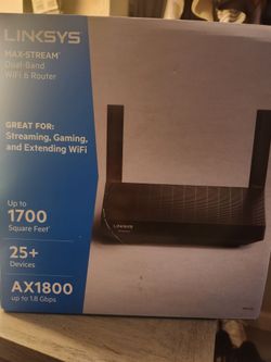 Wifi six router