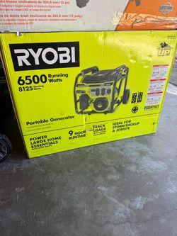 Ryobi 6500W Portable Generator