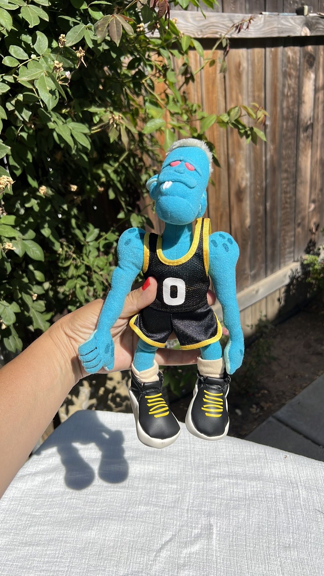 Monstars Blanko Plush Toy McDonald's 1996 Space Jam Monsters
