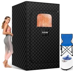 Sauna Box, Portable Steam Sauna, Portable Sauna for Home, Sauna Tent with Steamer