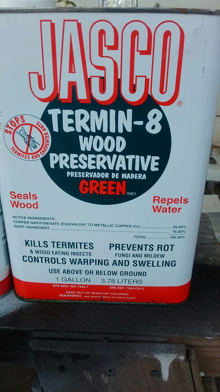 Jasco termin-8 wood preservative$3 - $1