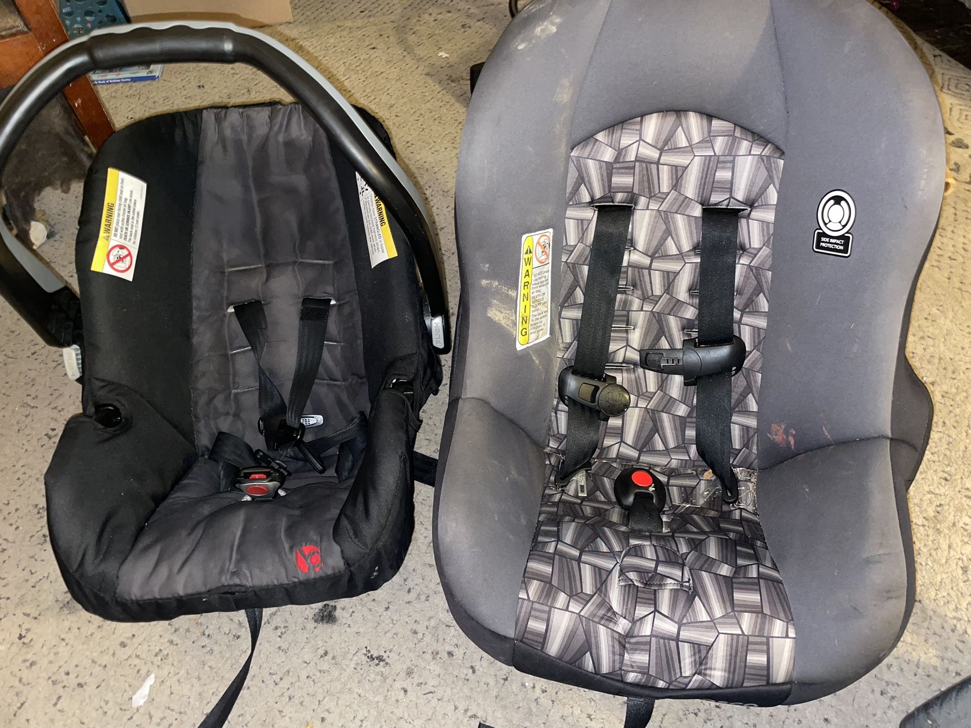 Baby Trend Double Stroller, Cosco Toddler Seat, Baby Trend Pumpkin Seat