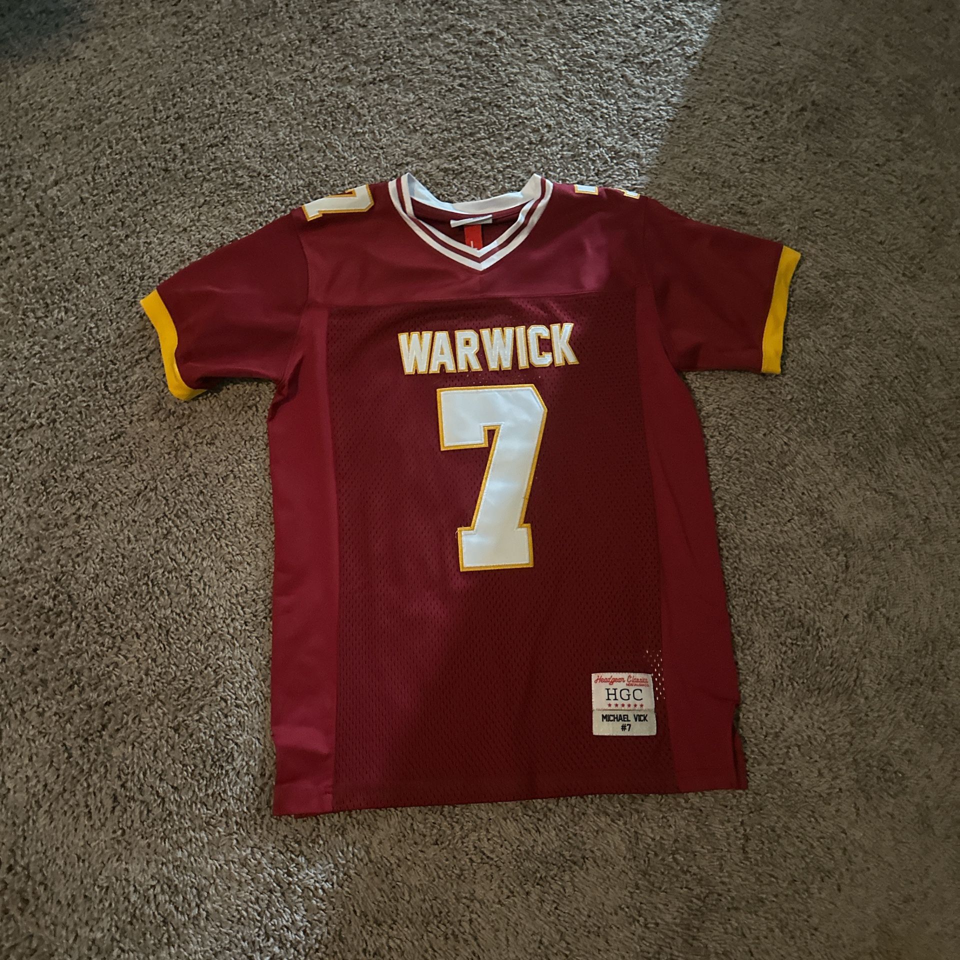 Michael Vick Highschool Jersey Size Youth XL But Fits Like An Adult Small