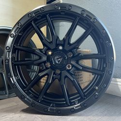 Fuel Rebel 20inch - Toyota And Chevy Fitment - 6x139.7 Silverado Tahoe Tundra Tacoma