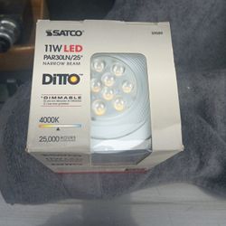 Satco S9089 11PAR30/LN/LED/25'/4000K/120V/