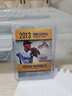 Patrick Mahomes II 2013 High school rookie class pitcher