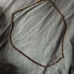 18incj Real Gold Chain