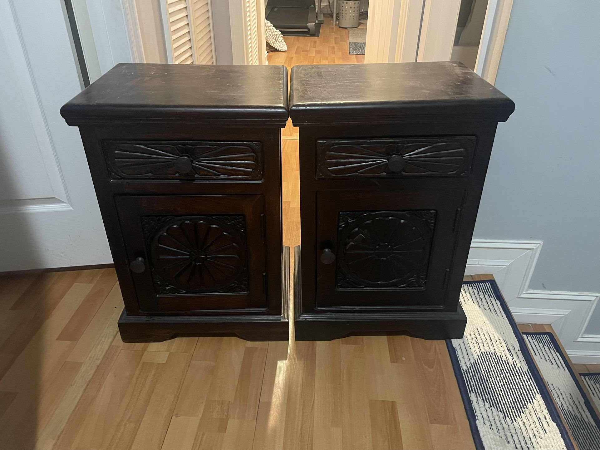 Wood End Tables