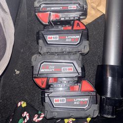 Milwaukee Batteries