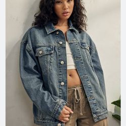 BDG oversized denim jacket