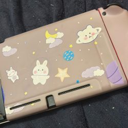 Nintendo Switch With Case  READ THE  DESCRIPTION!!
