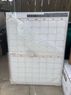 Large Dry Erase Calendar Whiteboard