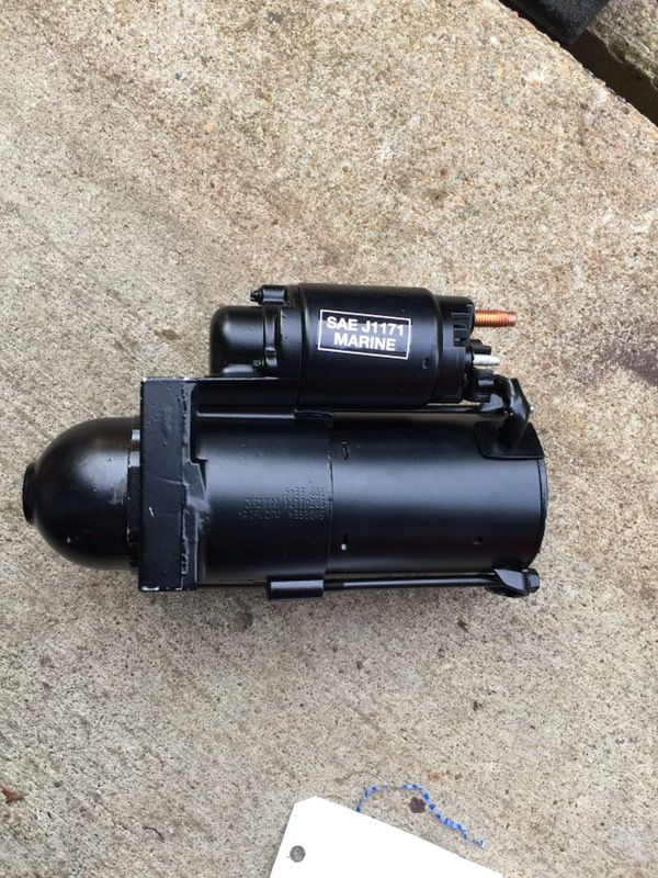 Starter motor mercury