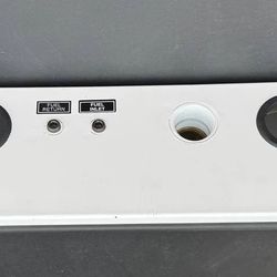 24" Marine Fuel Inlet Return Bulkhead Panel Diesel Generator Boat OEM