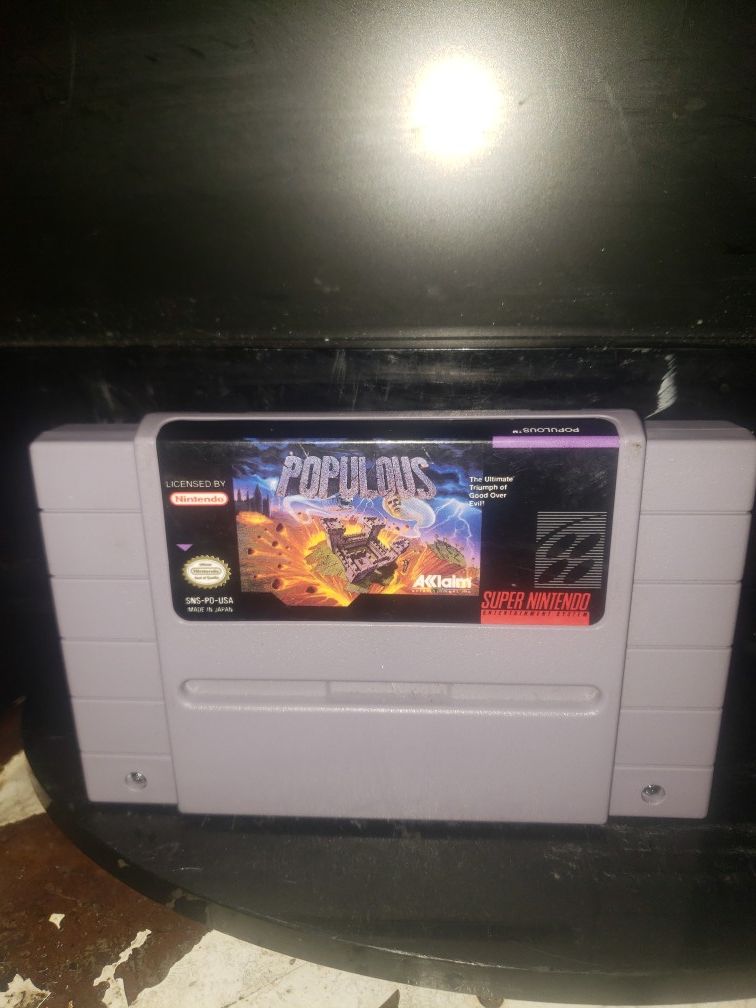 Super Nintendo game