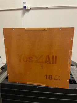 Wooden Plyo Box - 20"x18"x16”