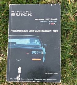 Book The Power PAC Buick Grand National performance and restoration tips