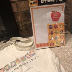 Teacher Bag And Stationary Kit