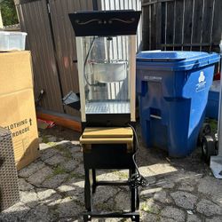 POP CORN MAKER CART ON WHEELS 