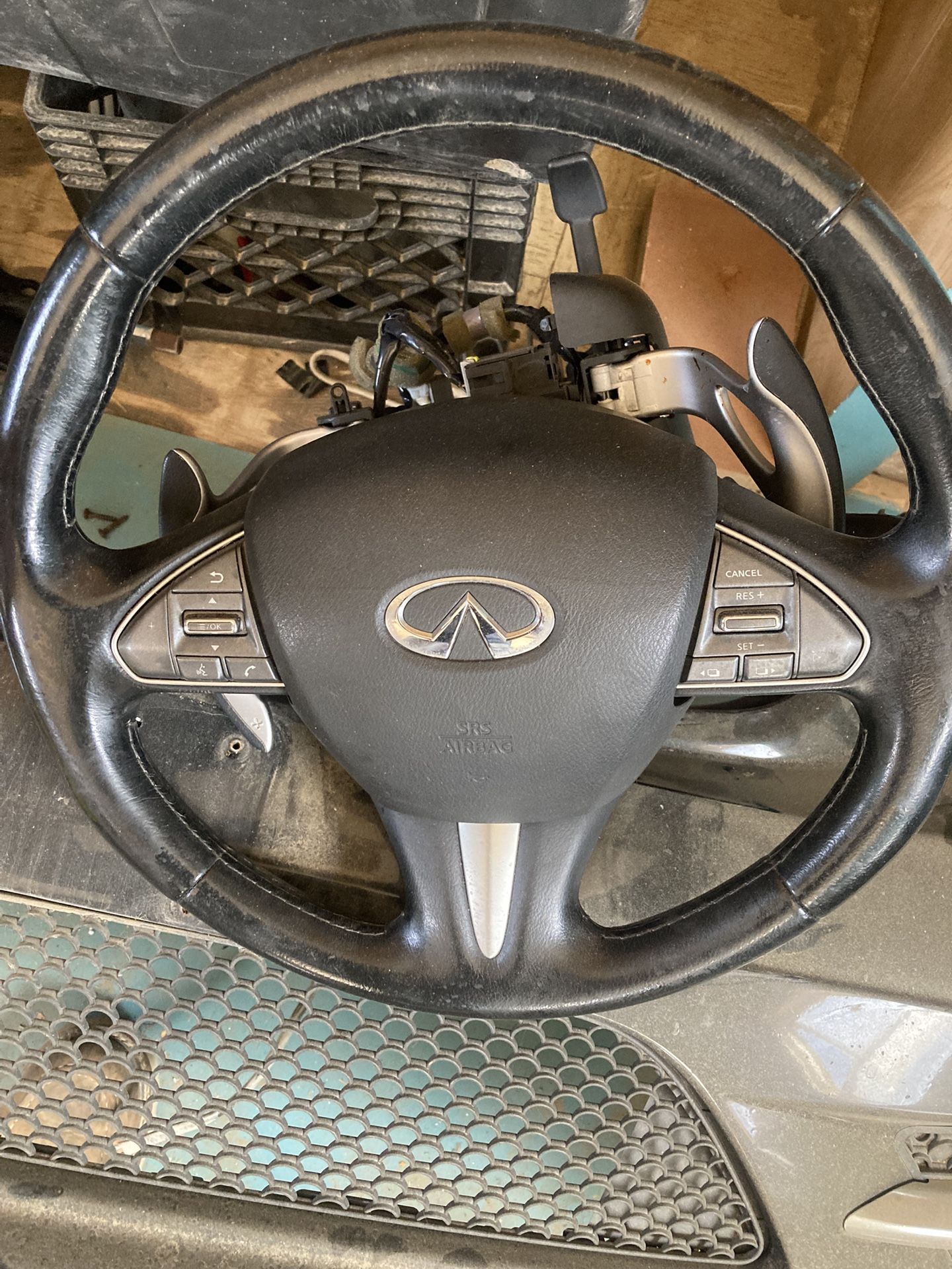 Infinity Q50S Steering Wheel!!