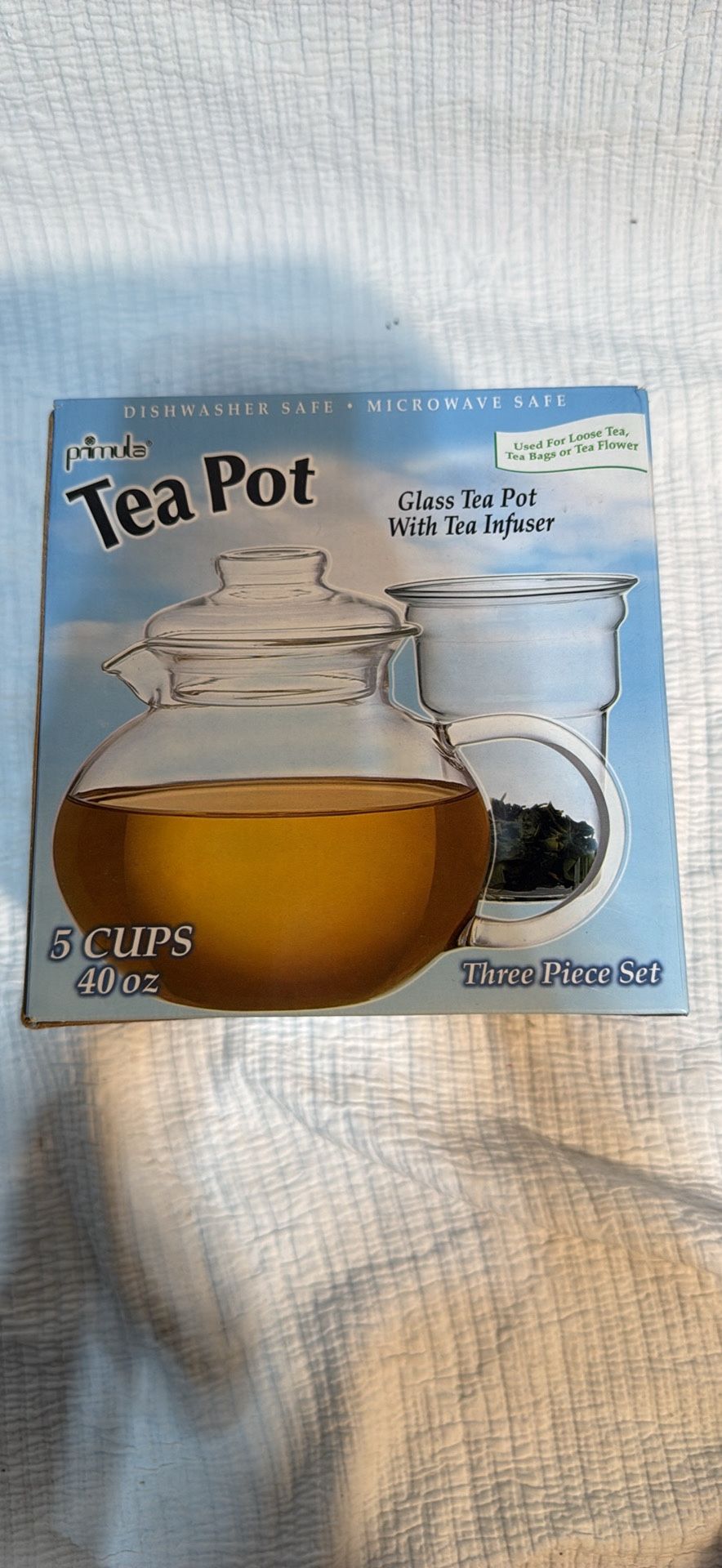 Glass Tea Pot With Tea Infusers