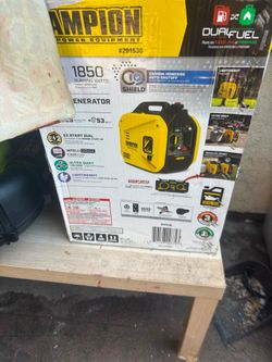Se vende generador marca champion