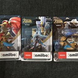 Amiibo Urbosa, Revali, Daruk - The Legend of Zelda™: Breath of the Wild
