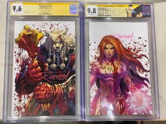 Invincible battle damage CGC ss Signed Ryan Ottley