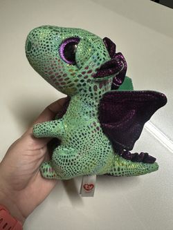 Ty Beanie Boos Cinder The Dragon