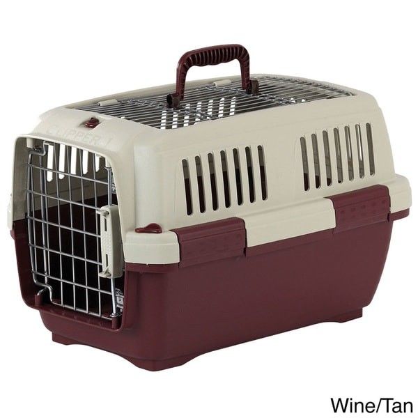 Pet Travel Dog/Cat Kennel Wire Heavy Duty Animal Carrier, Small Animal Carriers Kennels, Jaula