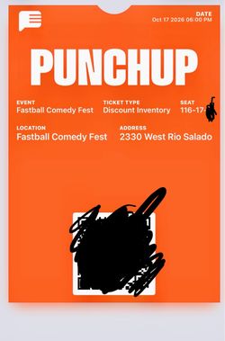 Fastball comedy festival 2 day pass