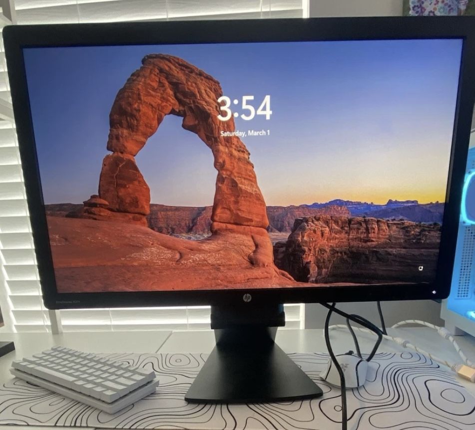 HP EliteDisplay E271i 27-inch LED Backlit Monitor Pre-Owned Works Great